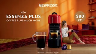 Coffee Plus Much More  Essenza Plus  Nespresso SG [upl. by Ayerf147]