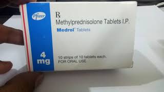 What is Medrol 4mg Tablet used for [upl. by Ecyar678]