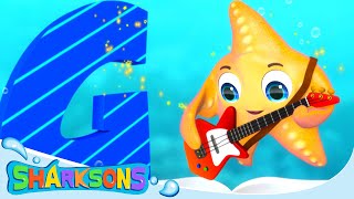 ABC Song  Videos for Kids  Nursery Rhymes amp Kids Songs  The Sharksons [upl. by Marrilee]