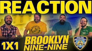 Brooklyn NineNine 1x1 REACTION quotPilotquot [upl. by Noid]