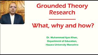 Grounded Theory Research What Why and How [upl. by Mcclure]