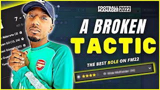 A BROKEN 442 FM22 TACTIC BEST FM22 ROLE  FM22 TACTICS  FOOTBALL MANAGER 2022 [upl. by Arod]