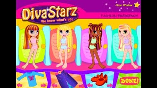 Diva Starz Gameplay with a link to the website [upl. by Gurney73]