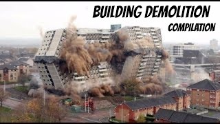 Building Demolition Compilation [upl. by Weisman]