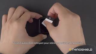 Comment installer la protection écran antichocs 3D pour Apple Watch  RHINOSHIELD [upl. by Alley]