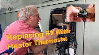 How To Replace an Atwood RV Water Heater Thermostat [upl. by Mcgray]