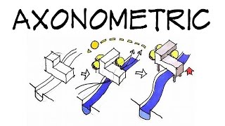 Axonometric diagrams  Architecture Daily Sketches [upl. by Bride]