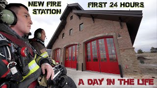 First 24 Hours in a New Fire Station  A Day in the Life [upl. by Notgnihsaw942]