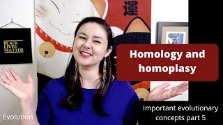 Homology and homoplasy [upl. by Natanoy522]