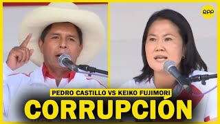 Debate en Chota Conoce las propuestas de Keiko Fujimori y Pedro Castillo contra la corrupción [upl. by Bettina]