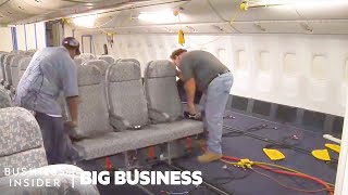 How Airplane Interiors Are Designed  Big Business [upl. by Roselle965]