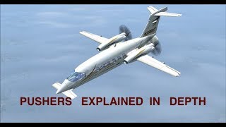 PUSHER AIRCRAFT Configuration EXPLAINED IN DEPTH [upl. by Ecikram]