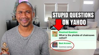 Dumbest Fails 68  The Stupidest STUPID questions on the internet  Yahoo Answers 2018 [upl. by Sennahoj]