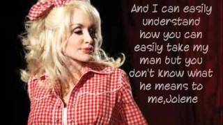 Jolene Dolly Parton Lyrics [upl. by Esmerolda409]