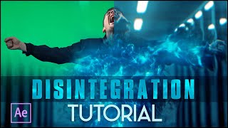 Disintegration Effect  After Effects Tutorial [upl. by Trebron196]