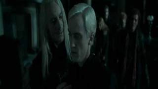 Draco Malfoy Malfoy Manor scenes in Deathly Hallows Part 1 HD [upl. by Larentia]