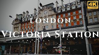 London Victoria Station Walk Through England 4K [upl. by Lida400]