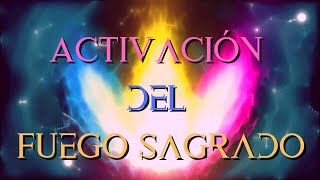 LA LLAMA TRIPLE 🔥 Activación del Fuego Sagrado ➰ LA CHISPA DIVINA [upl. by Eitteb198]