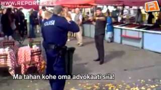 Estonian Guy VS Finland Police [upl. by Nirb491]