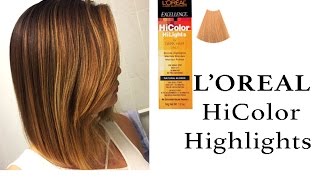 LOreal HiColor Highlights  Natural Blonde [upl. by Nerdna270]