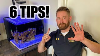 Tips for Beginner Reefers  Nano Saltwater Reef Tanks [upl. by Oleusnoc]