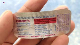 Predmet 4 Tablet  Methylprednisolone 4mg Tablet  Predmet 4mg Tablet Uses benefits review in Hindi [upl. by Ahsineb]