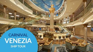 Carnival Venezia Cruise Ship Tour  Explore “Fun Italian Style” [upl. by Chesney346]