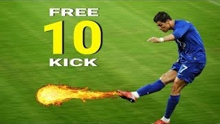 Cristiano Ronaldo TOP 10 Free Kicks Ever  HD [upl. by Leirua843]