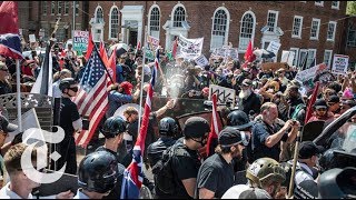 How the Violence Unfolded in Charlottesville  The New York Times [upl. by Ahsiak]