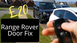 Range Rover Door Lock Fix  For Just £20 [upl. by Phillipp501]