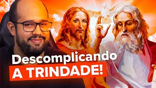 A EXPLICAÇÃO MAIS FÁCIL da Trindade que eu já vi Até uma criança vai entender [upl. by Enamrahs]