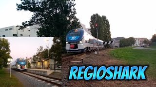 RegioShark  průjezd a odjezd vlaku [upl. by Juana166]