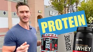 Protein Powders at Walmart  What to Get amp AVOID [upl. by Nimrak]