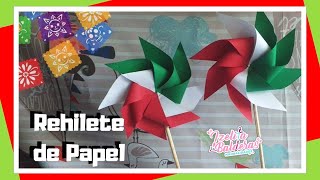 Rehilete de papel  Tricolor [upl. by Dinse249]