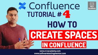 Confluence Tutorial 4  How to Create Spaces in Confluence [upl. by Aynor758]