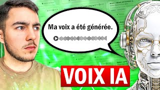 Comment GÉNÉRER des VOIX avec lIA  Gratuitement [upl. by Nahtiek]