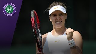 Eugenie Bouchards interview after qualifying for the main draw [upl. by Nerine]