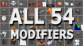 All 54 Modifiers in Blender Explained in 10 Minutes [upl. by Yokoyama]