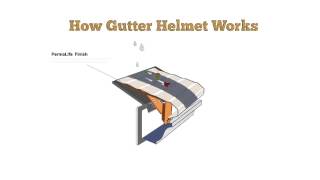 How Gutter Helmet Works [upl. by Dionysus]