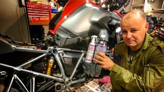 How to apply ACF50 to your motorcycle [upl. by Gilmour]