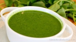 Clean Eating Watercress Soup [upl. by Kavita]