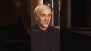 Draco Malfoy Tom Felton • Malfoy manor behind the scenes  PART I [upl. by Apeed]