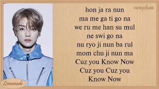 NCT U  Know Now Easy Lyrics [upl. by Ayotl907]