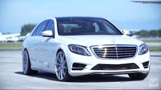 2014 MercedesBenz S550 on 22quot Vossen CVT  Executive Package W222 [upl. by Rafaelof69]