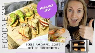 Zoete aardappel toast UIT DE BROODROOSTER  Maak Het Zelf 6 [upl. by Kjersti]