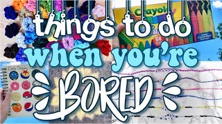 50 Things to do when youre Bored at homein summer [upl. by Aletsirc]