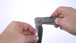 Inside Kershaw SpeedSafe assisted opening [upl. by Inek]