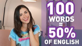 100 MOST COMMON ENGLISH WORDS  BEGINNER VOCABULARY [upl. by Torr]