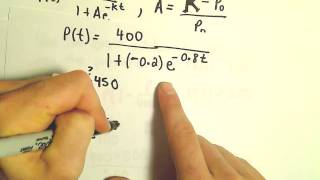 Logistic Differential Equation [upl. by Artiek]