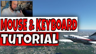 Keyboard and Mouse  How to fly in Microsoft Flight Simulator 2024 [upl. by Haletky527]